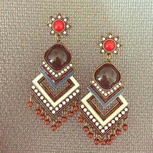 Chandelier Statement Earrings