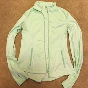 Mint Green Lululemon Track Jacket