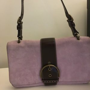 Coach Suede Handbag