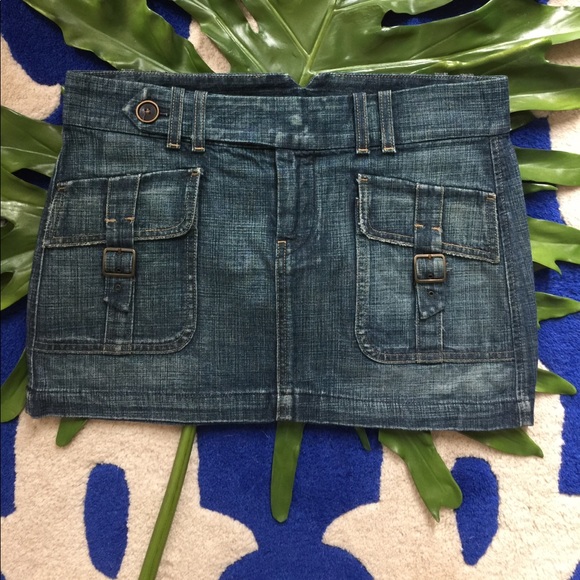 Citizens of Humanity Denim Mini-skirt - 28 - Picture 7 of 7