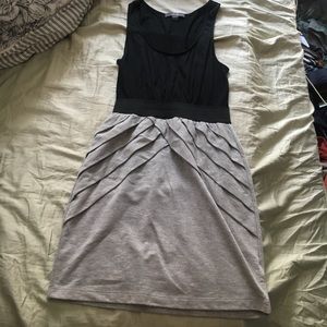 Black and grey dress