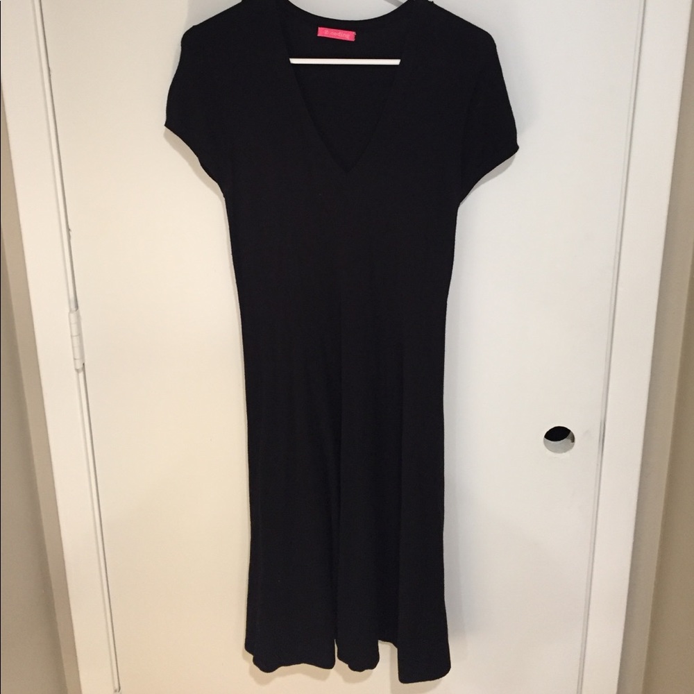 Black flowy dress!