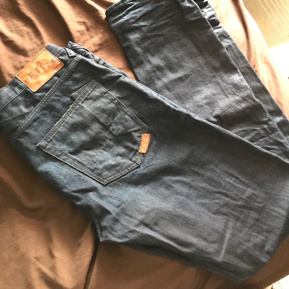 Men's PRPS indigo jeans size 38
