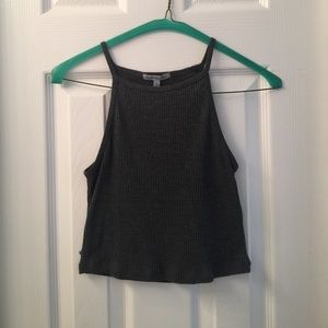 Grey Crop Tank