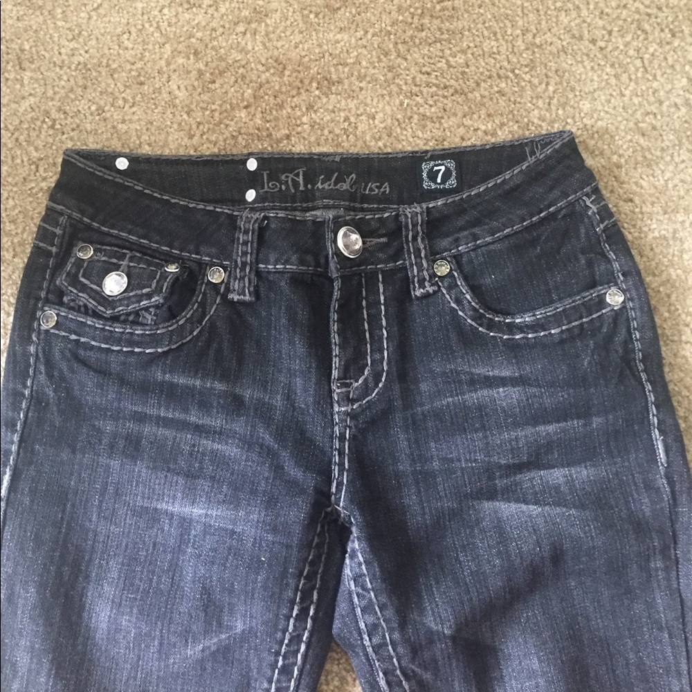 black L.A. idol jeans