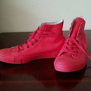 Converse Chuck Taylor Hi Top Rubber Rain Sneakers