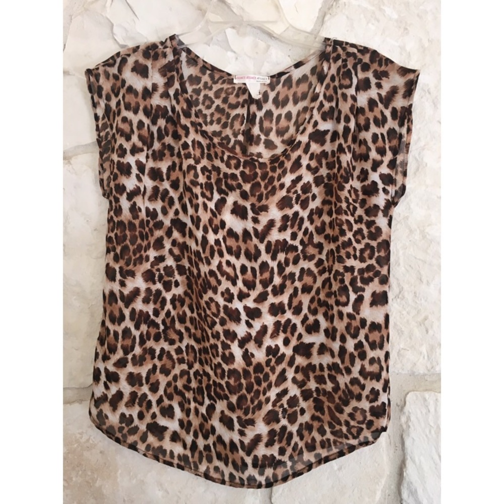 Sexy Leopard Print Blouse