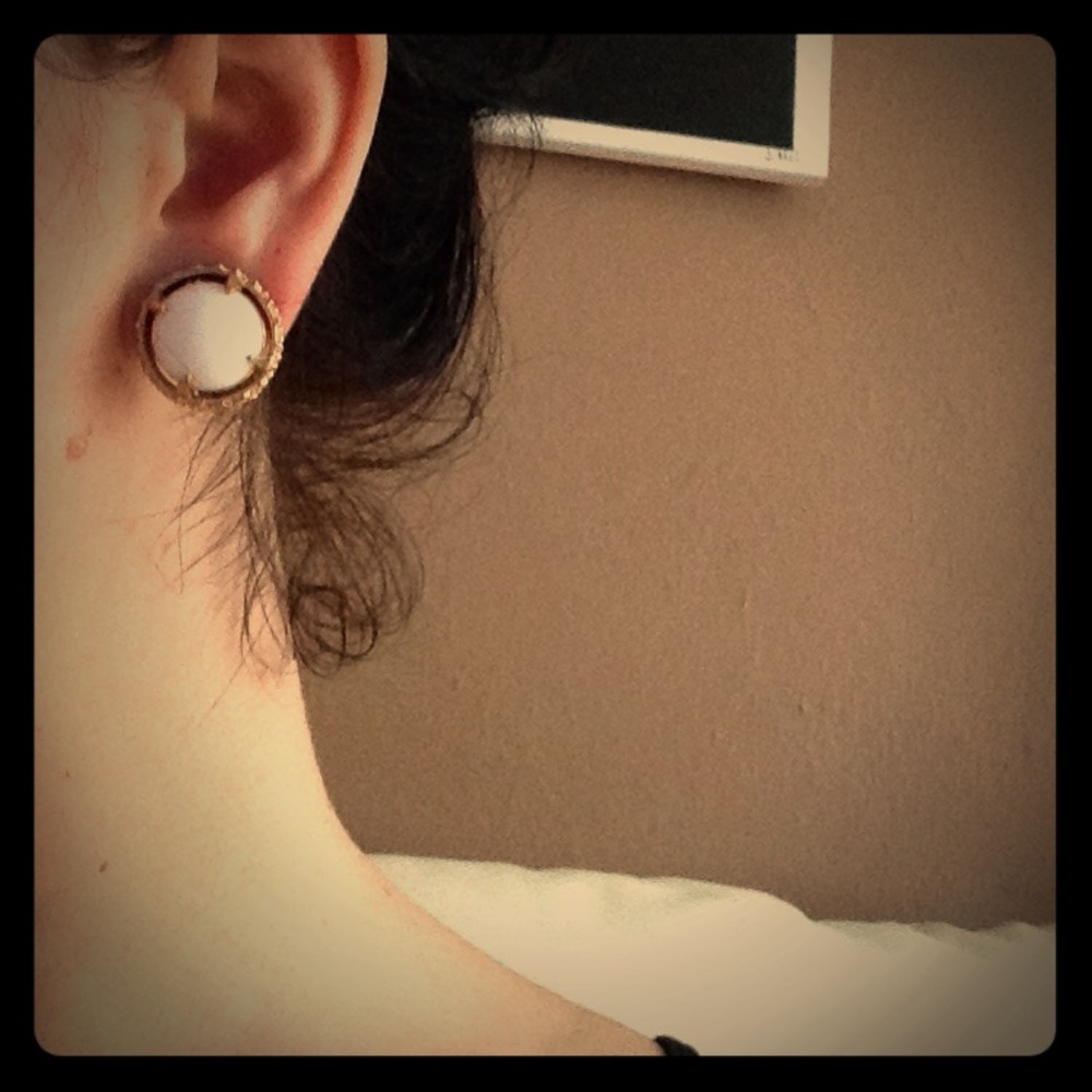 Signed Hattie Carnegie vintage earrings