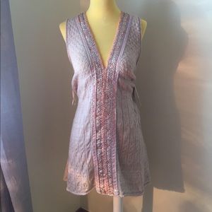 NWT Free People embellished tank sweater 💖