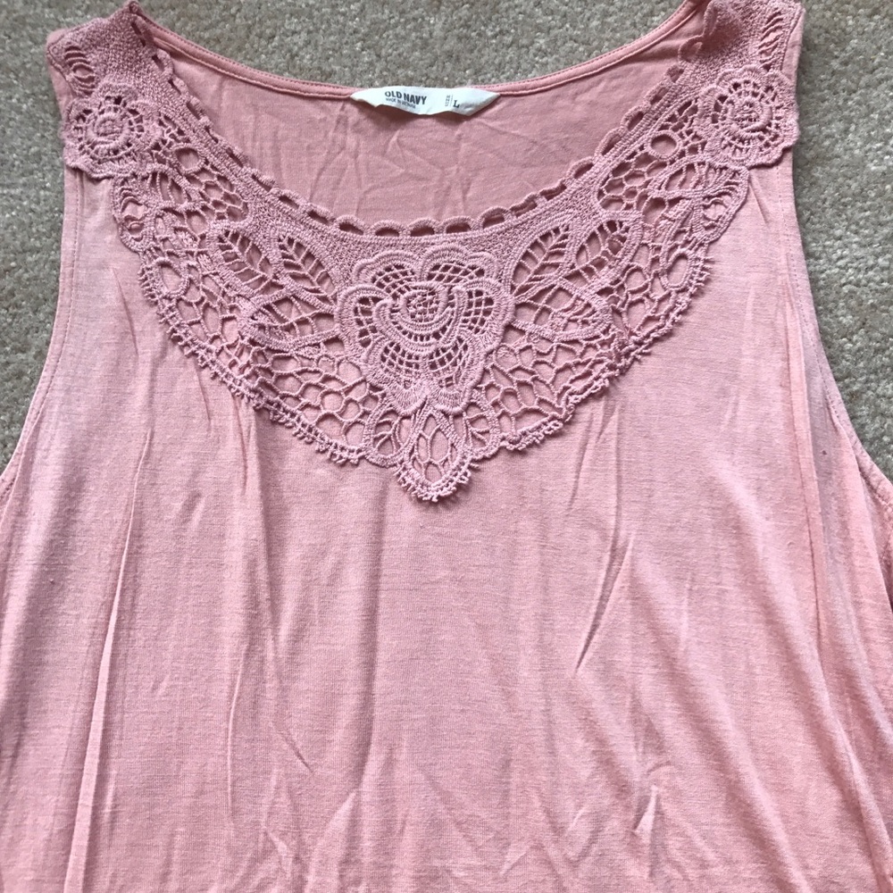 Women's blush tank top