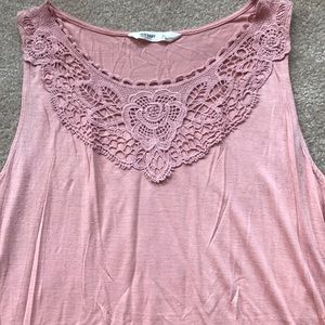 Women's blush tank top