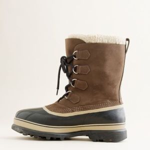 VINTAGE Sorel Caribou boots w/ wool liner side 10