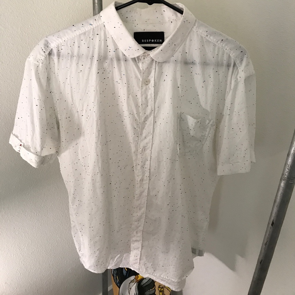 Bespoken short sleeve button up
