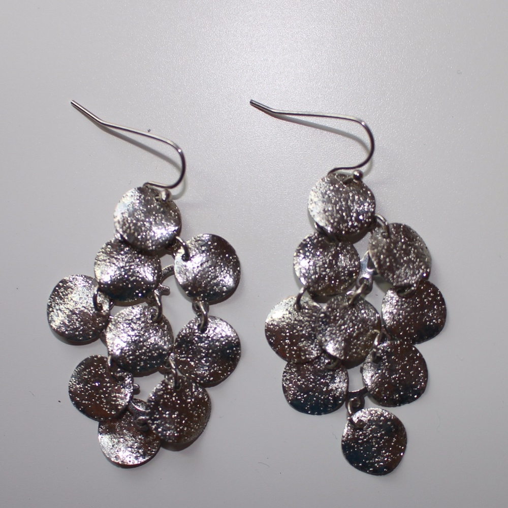 Silver Dangling Earrings