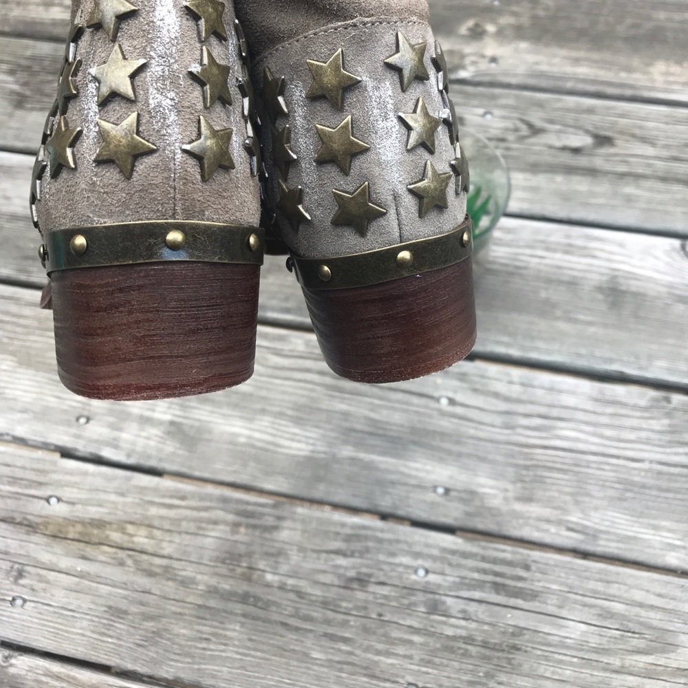 ✨Host Pick 3/20✨Leather Short Studded Ankle Boots - Picture 5 of 8