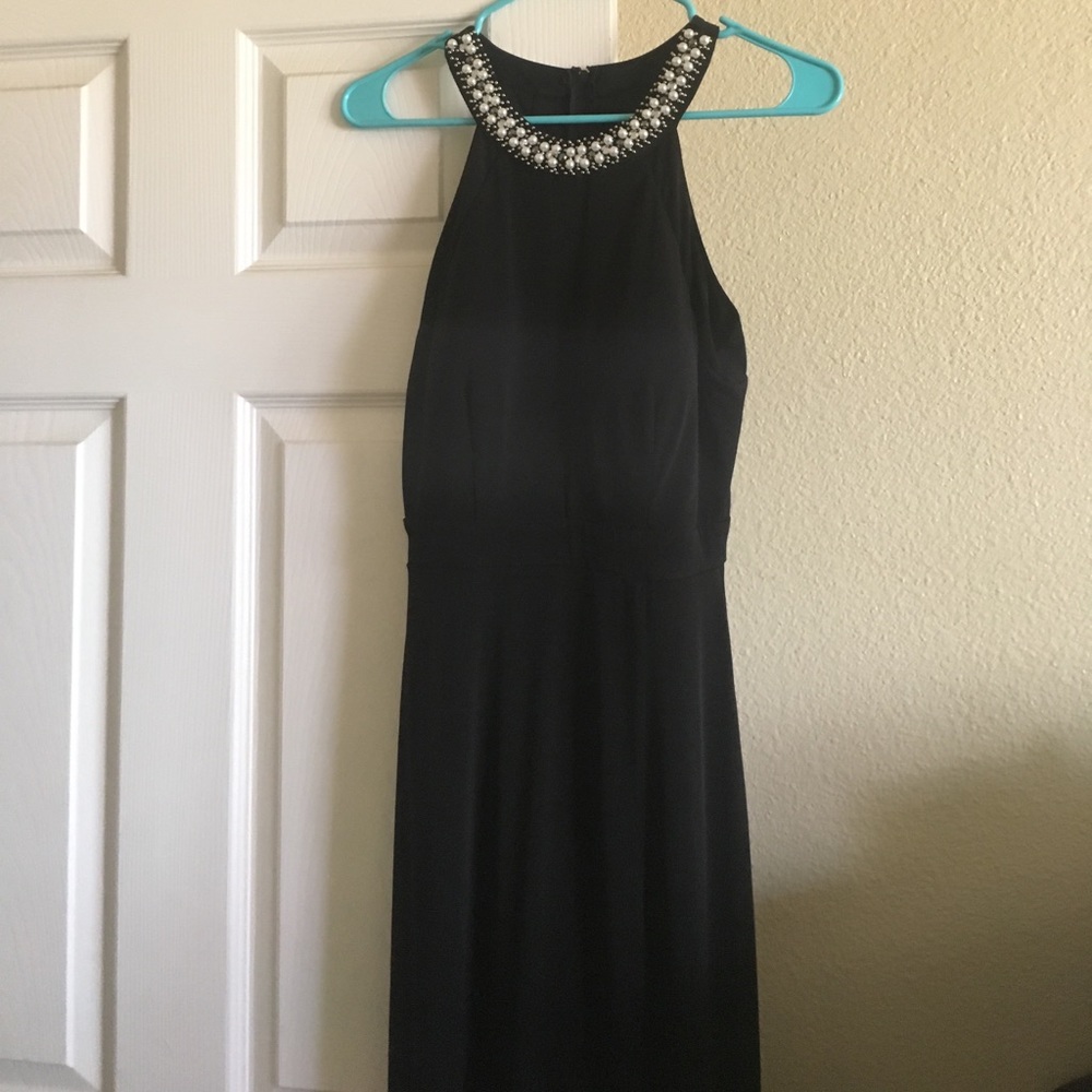 Black formal dress