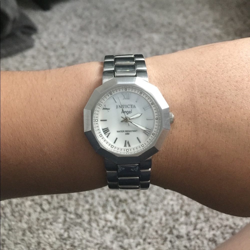 Water resistant Invicta angel watch