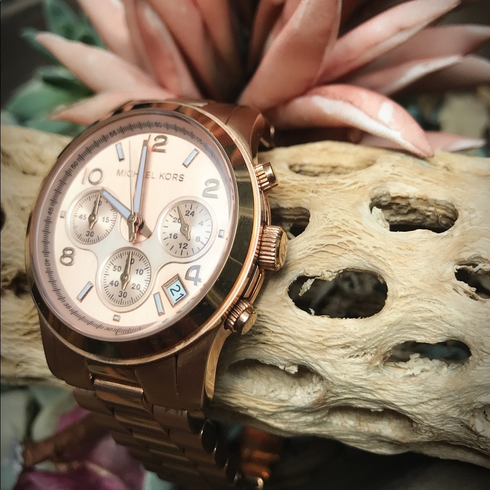 Michael Kors Rose Gold Watch