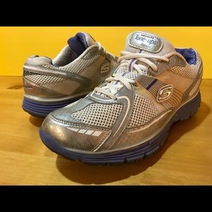 Women's Size 10 Purple Skechers Shape-Ups Shoes