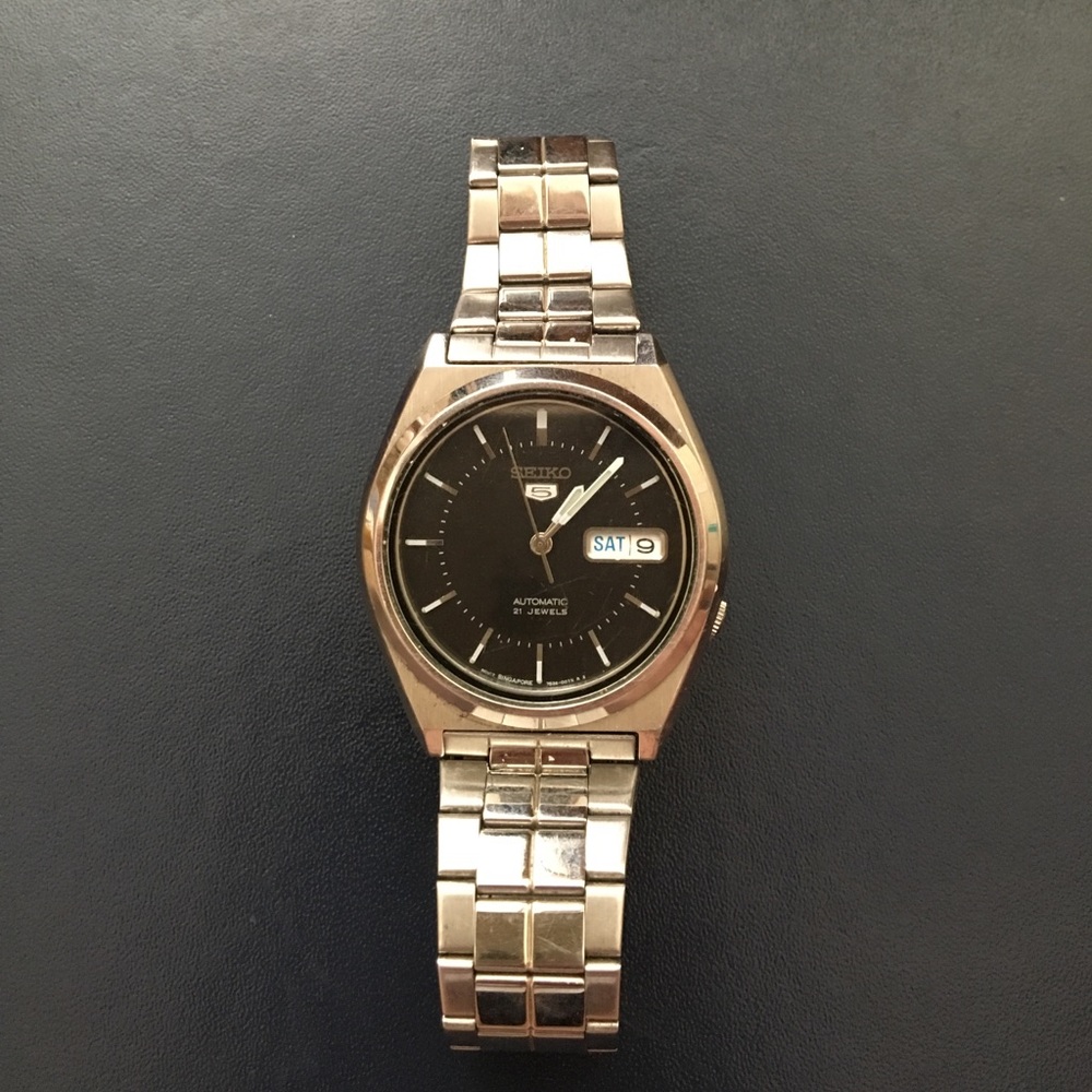 Silver watch