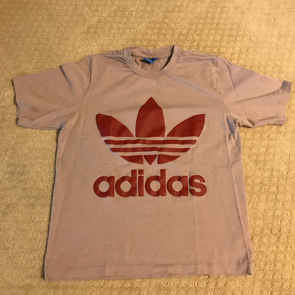 Adidas logo box t-shirt