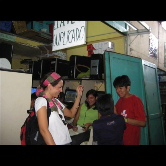 Janie Besner Crinkle Fabric Scarf - Picture 3 of 8