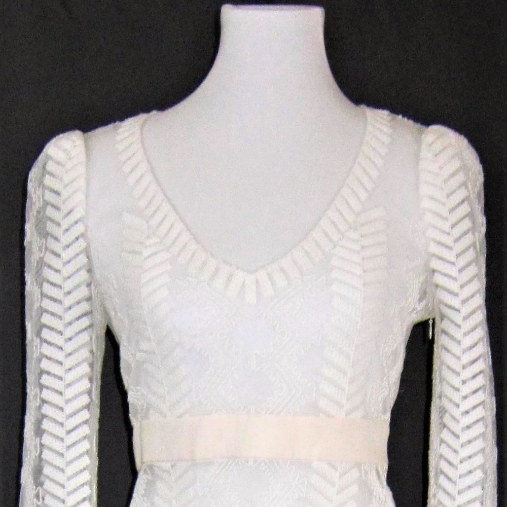 The Famous Malandrino "Cord Embroidery" Dress