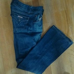 Size 26 Hudson Flare Blue Jeans