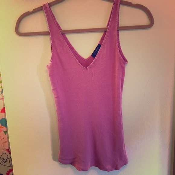 Express purple tank top - Picture 1 of 2