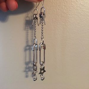 Christian Dior Silver Earrings
