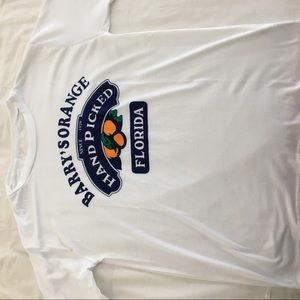 Barry's orange t shirt