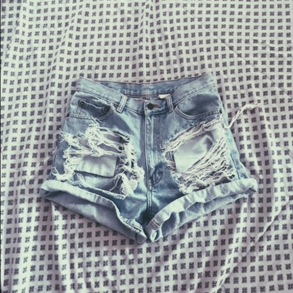 Jean shorts