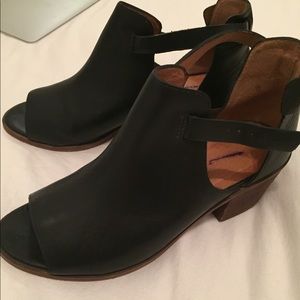 Madewell Open Toe Cut Out Pierce Bootie 7.5