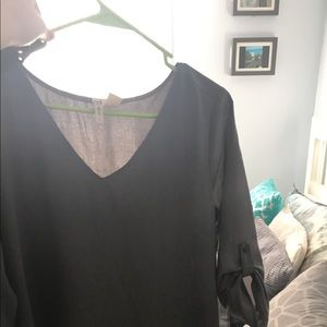 Everyday flowy gray dress