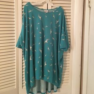 LulaRoe Seagull Irma Tunic 3XL