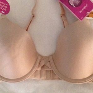 Barely There Full Back Convertable Bra 36A New