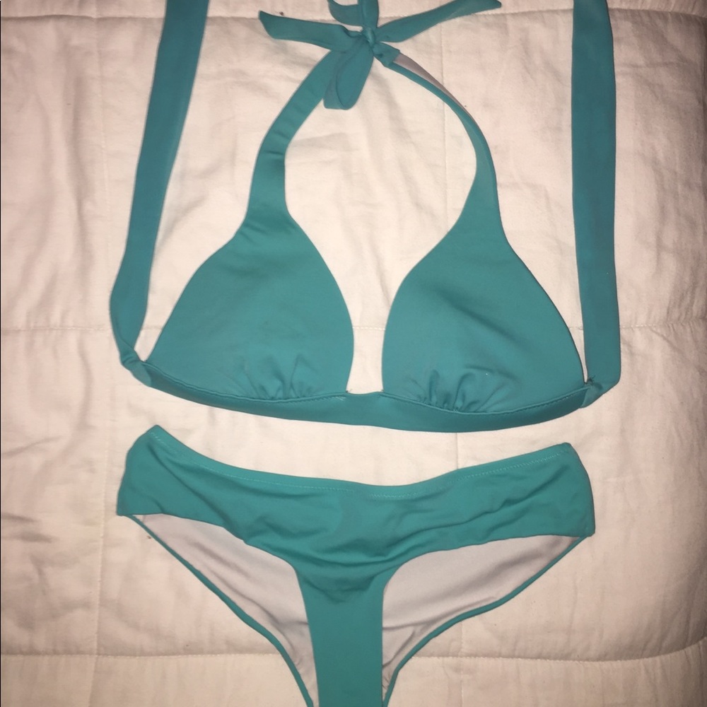 Victoria's Secret turquoise bikini