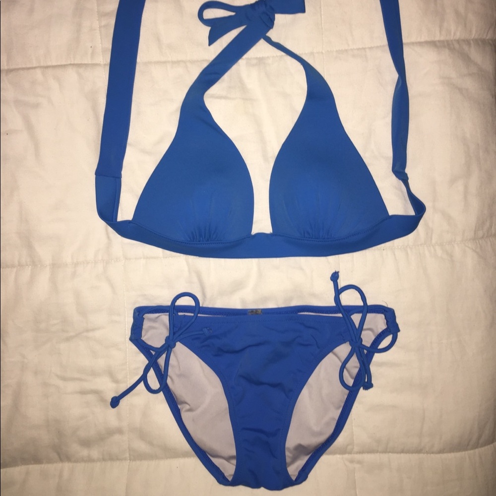 Victoria's Secret blue bikini