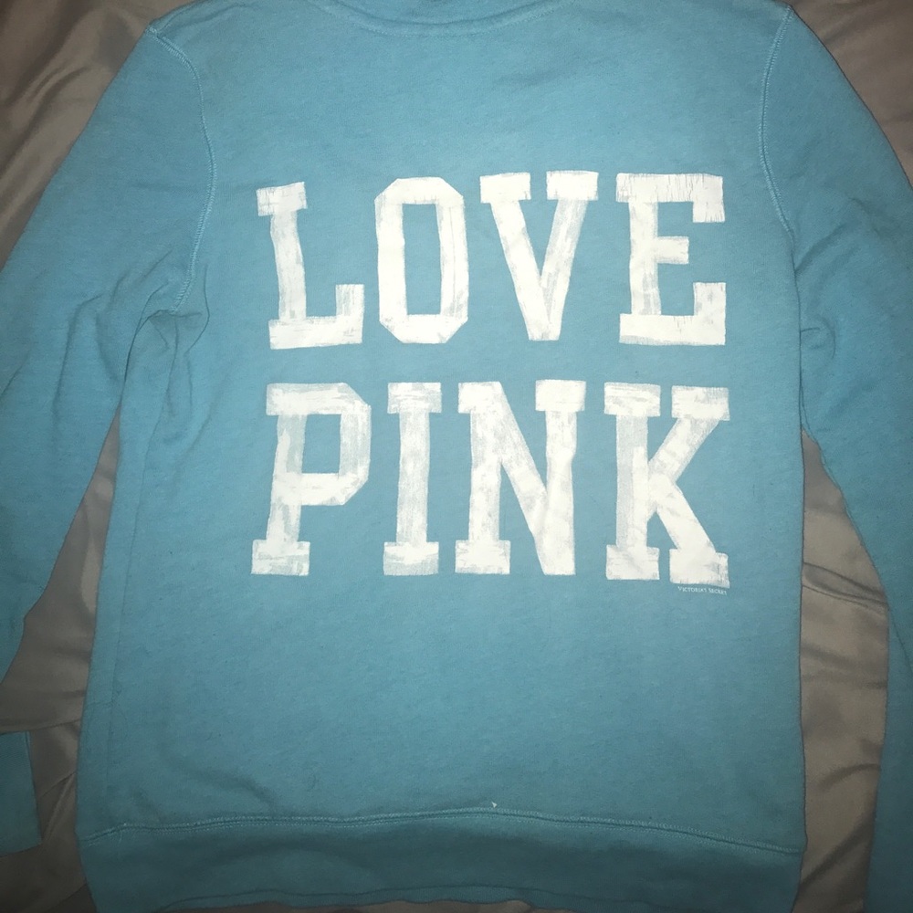 BLUE PINK VS QUATER ZIP