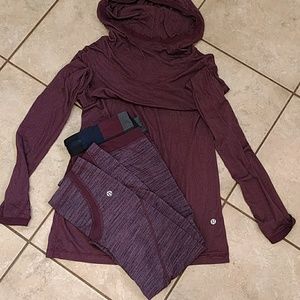Lululemon Run Inspired II crops