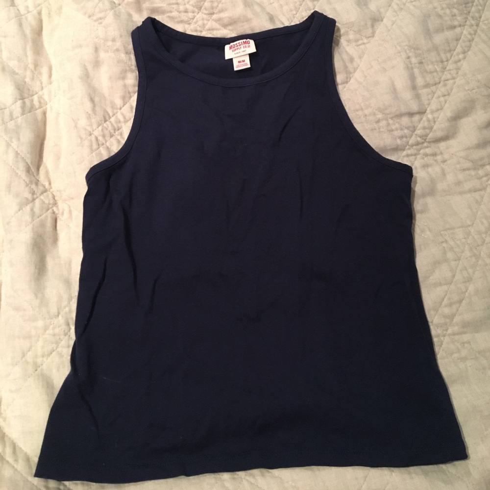 Navy tank top