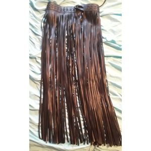 Black Fringe belt Brand new item FINAL REDUCTION!