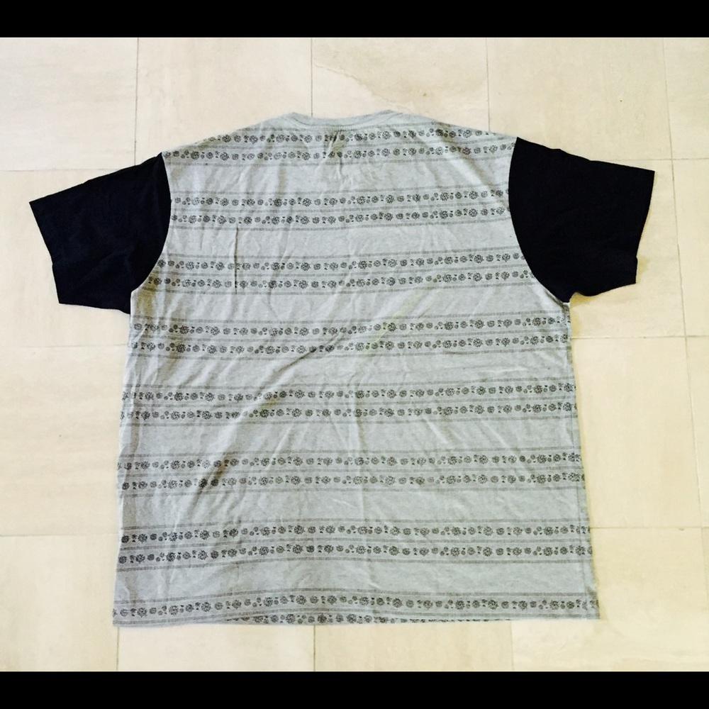 Publish Soft Cotton Rose Stripe T-Shirt - Picture 3 of 7