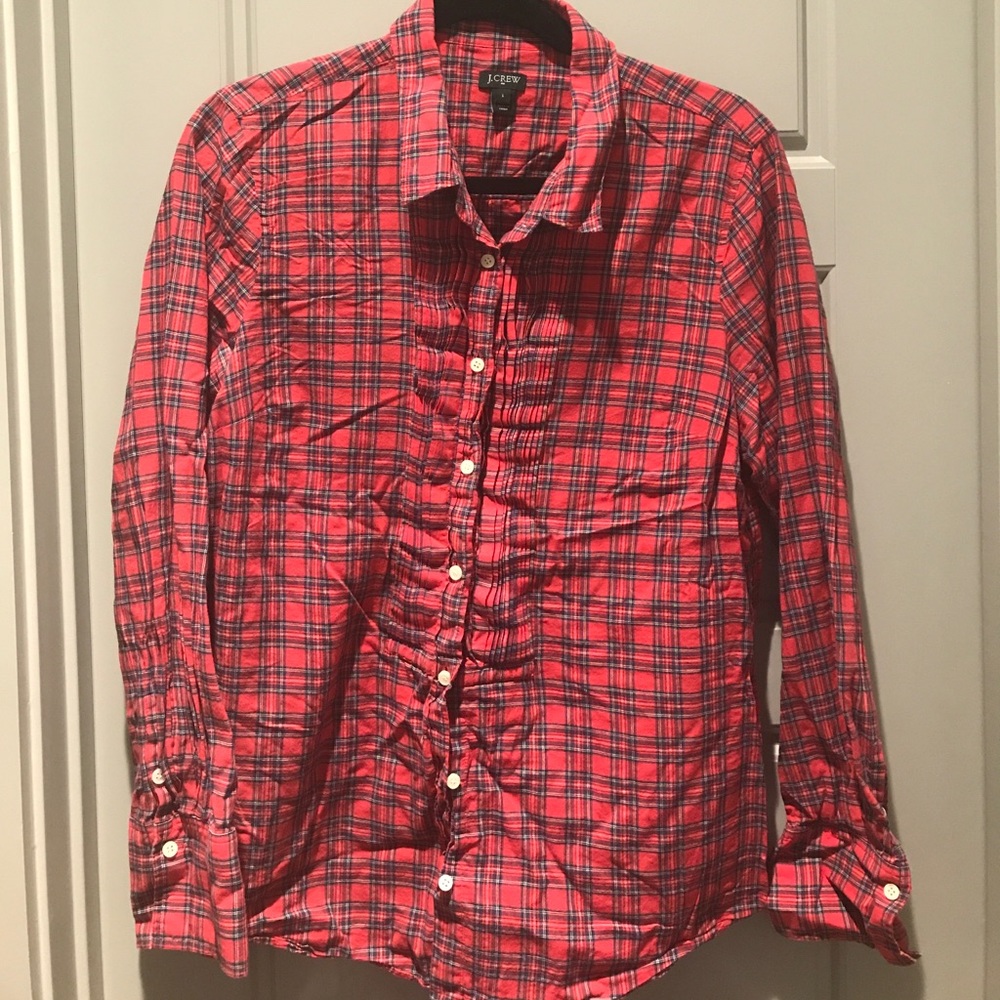 J. Crew Plaid Button Down