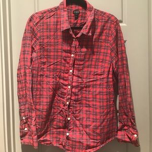 J. Crew Plaid Button Down