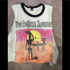 F21 graphic tank