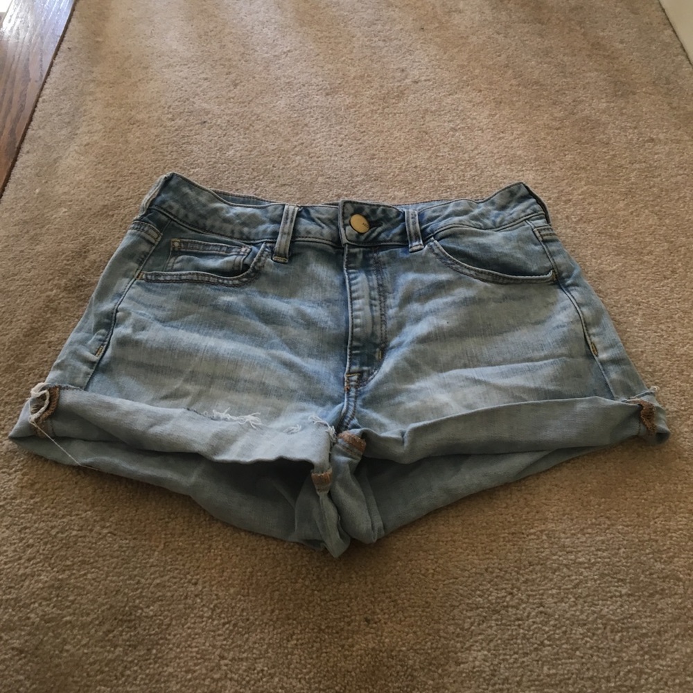 American eagle jean shorts