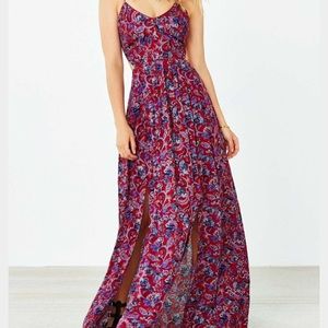 UO Ecote strappy maxi dress