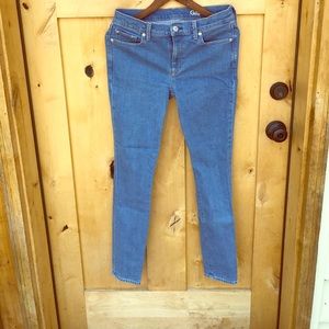 Gap high rise skinny jeans