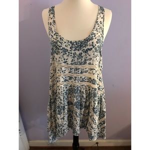 Intimately Free People Voile and Lace Slip